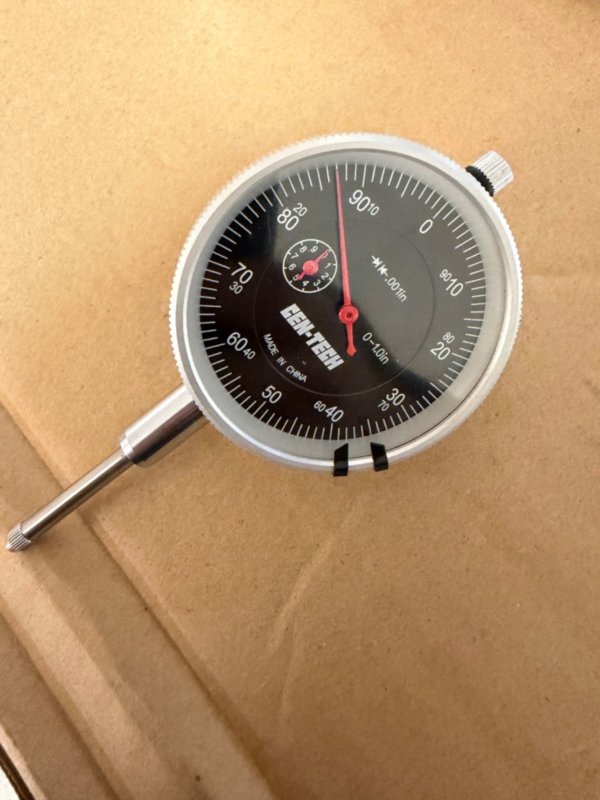 Cen-Tech 1" Travel Machinist's Dial Indicator Gauge