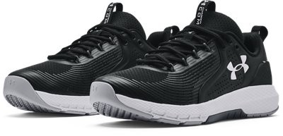 Under Armour Men's UA Charged Commit TR 3 Cross Trainer Black/White/White - 3023