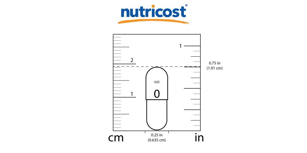 Nutricost Vanadium + Chromium 2mg 180 Vegetarian 180 Count (Pack of 1)