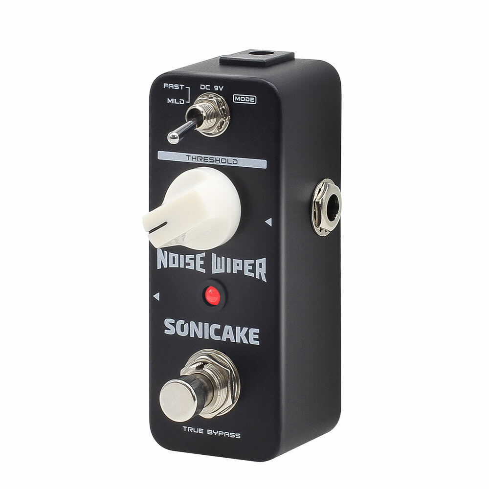 SONICAKE Noise Wiper True Bypass Noise Gate Guitar Bass Effect Pedal QSS-14