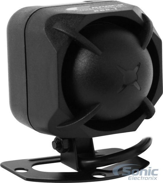 12V DC Loud 6 Tone Car Alarm Siren Security Alarm Siren Horn + Battery Back-up