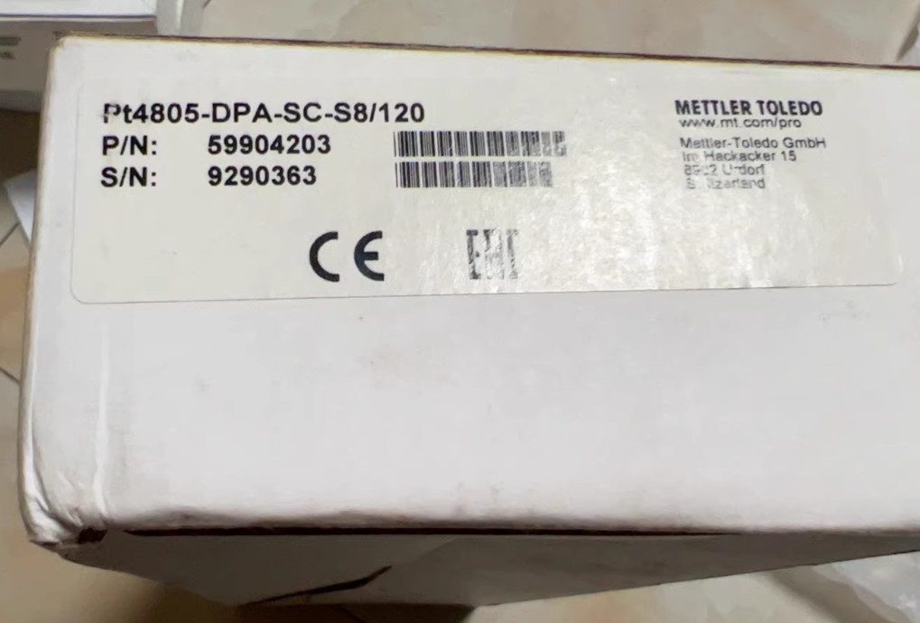 1pcs Mettler Toledo ORP electrode Pt4805-DPA-SC-S8/120 59904203