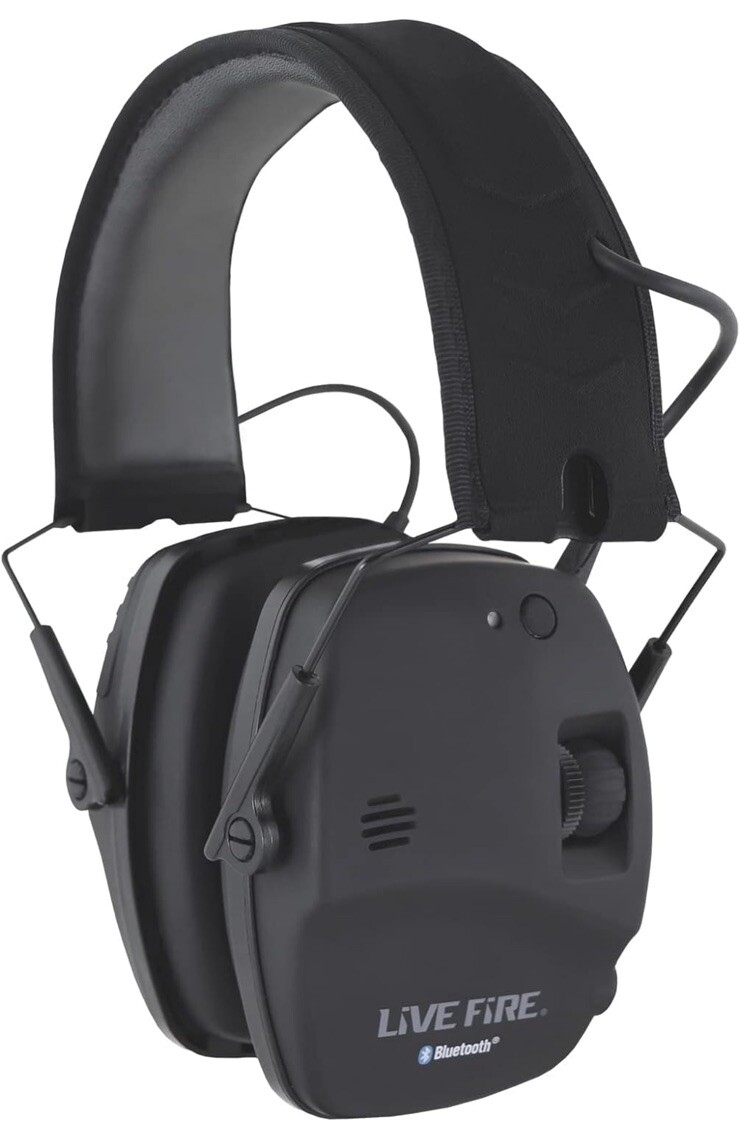 Mack's Live Fire BTX Electronic Shooting Earmuffs with Bluetooth
