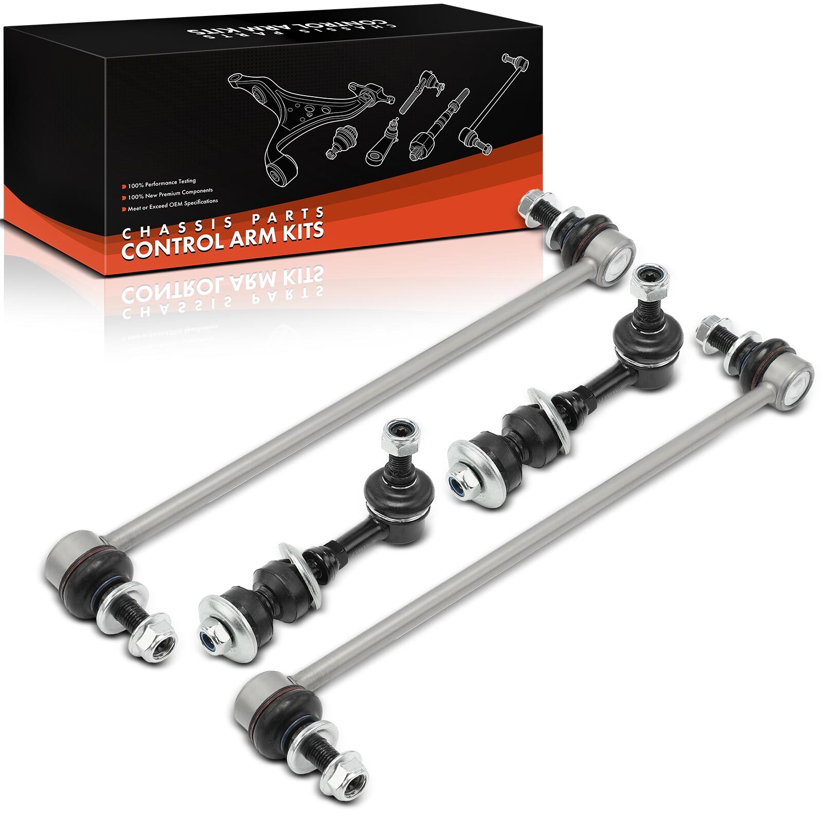 4Pcs Front & Rear Stabilizer Bar Link for Lexus CT200h 2011-2017 Scion tC 11-16