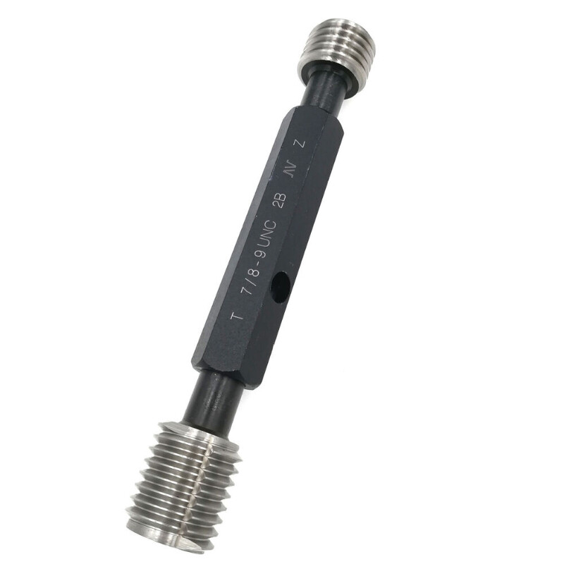 Thread Plug Gage 7/8-9 UNC 2B Double Ends Thread Plug Gage Unified Thread Gage
