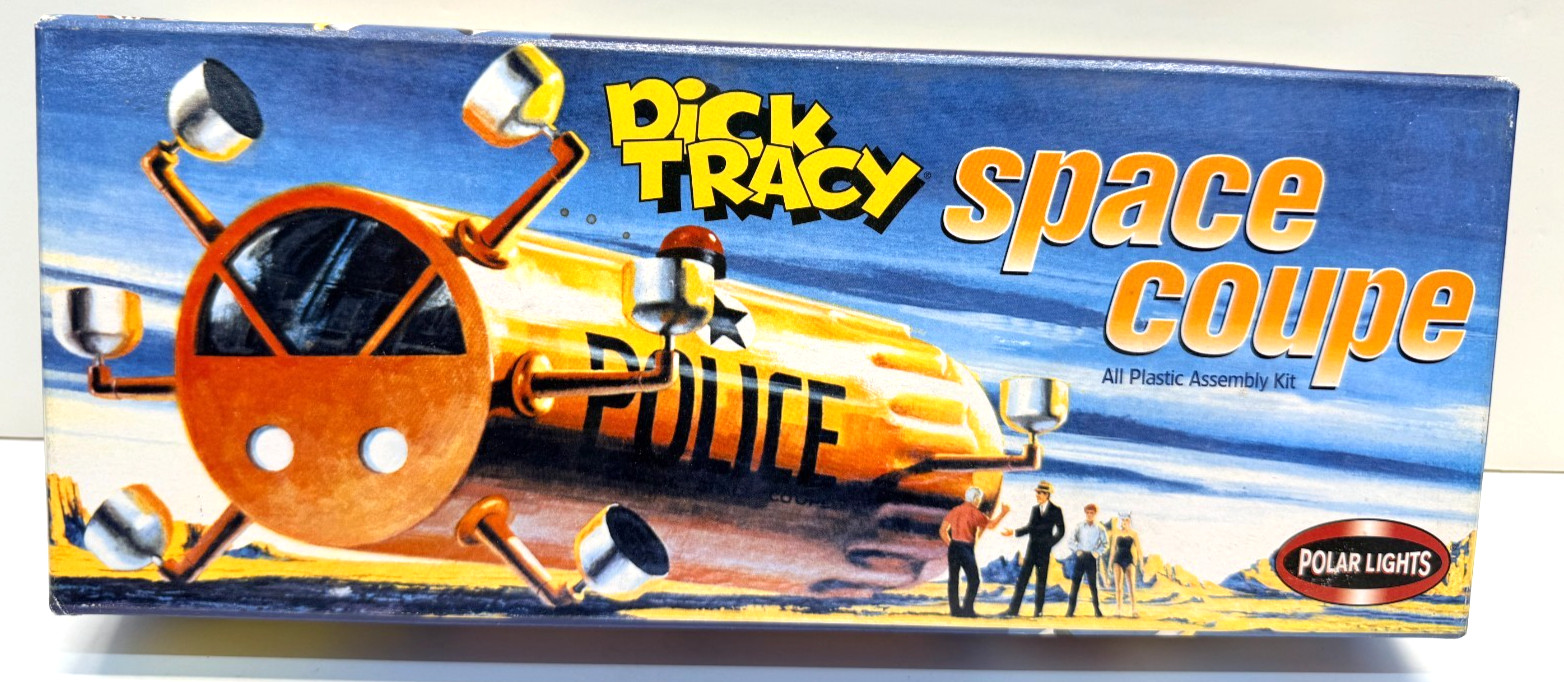 Polar Lights 1:72 Scale Dick Tracy Space Coupe Aurora Re-Issue Model Kit