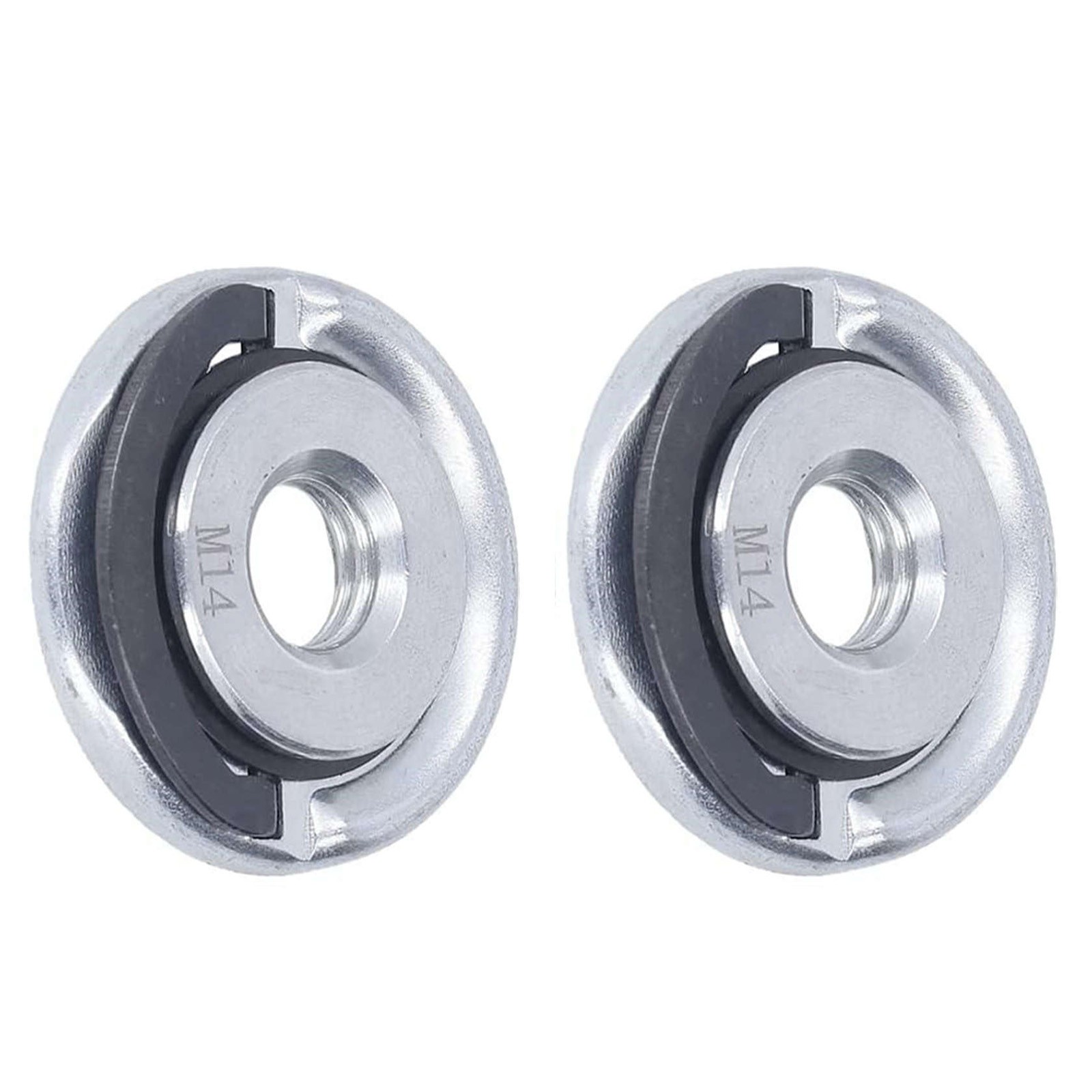 2PCS M14 Self-Locking Press Plate for Grinders Compatible with Diamond Plates