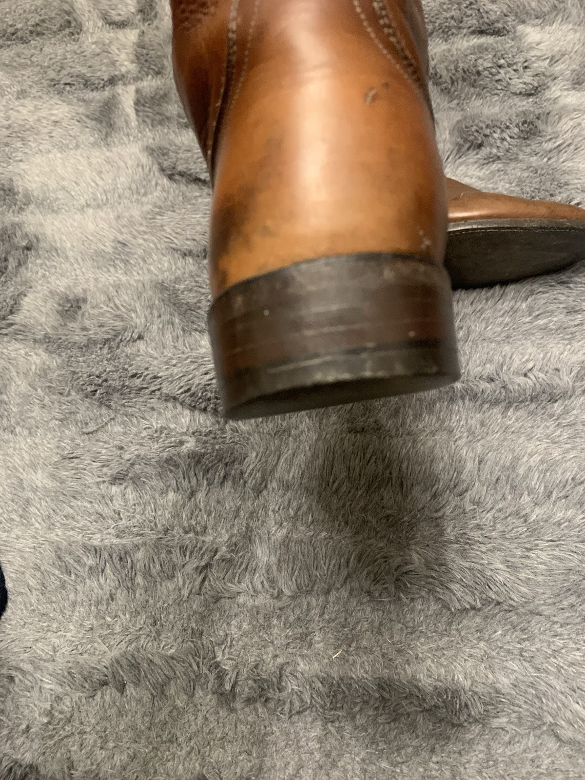 8 EE Lucchese 2000 Brown Leather Classic Cowboy Rodeo Boots