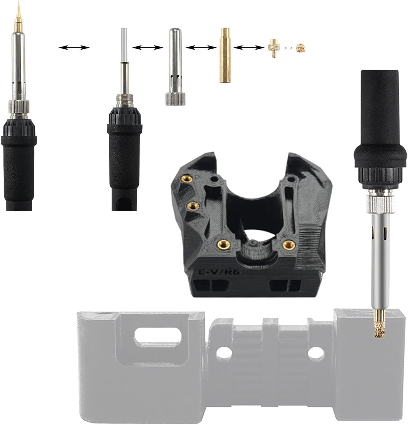 3D Printer Smoothing Kit – Finishing & Smoothing Tool with Temp Control Displa