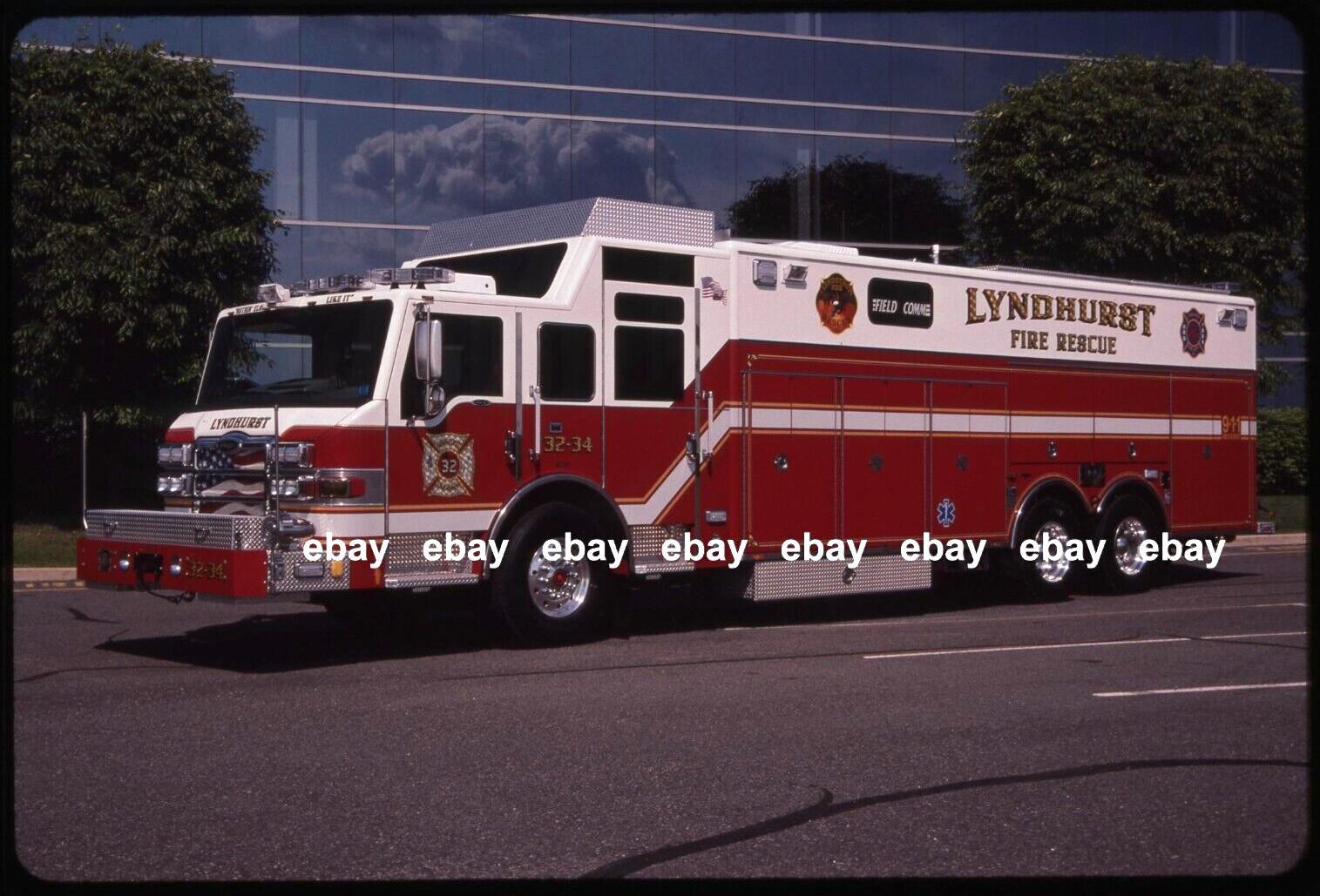 Lyndhurst NJ 2007 Pierce Velocity rescue Fire Apparatus Slide