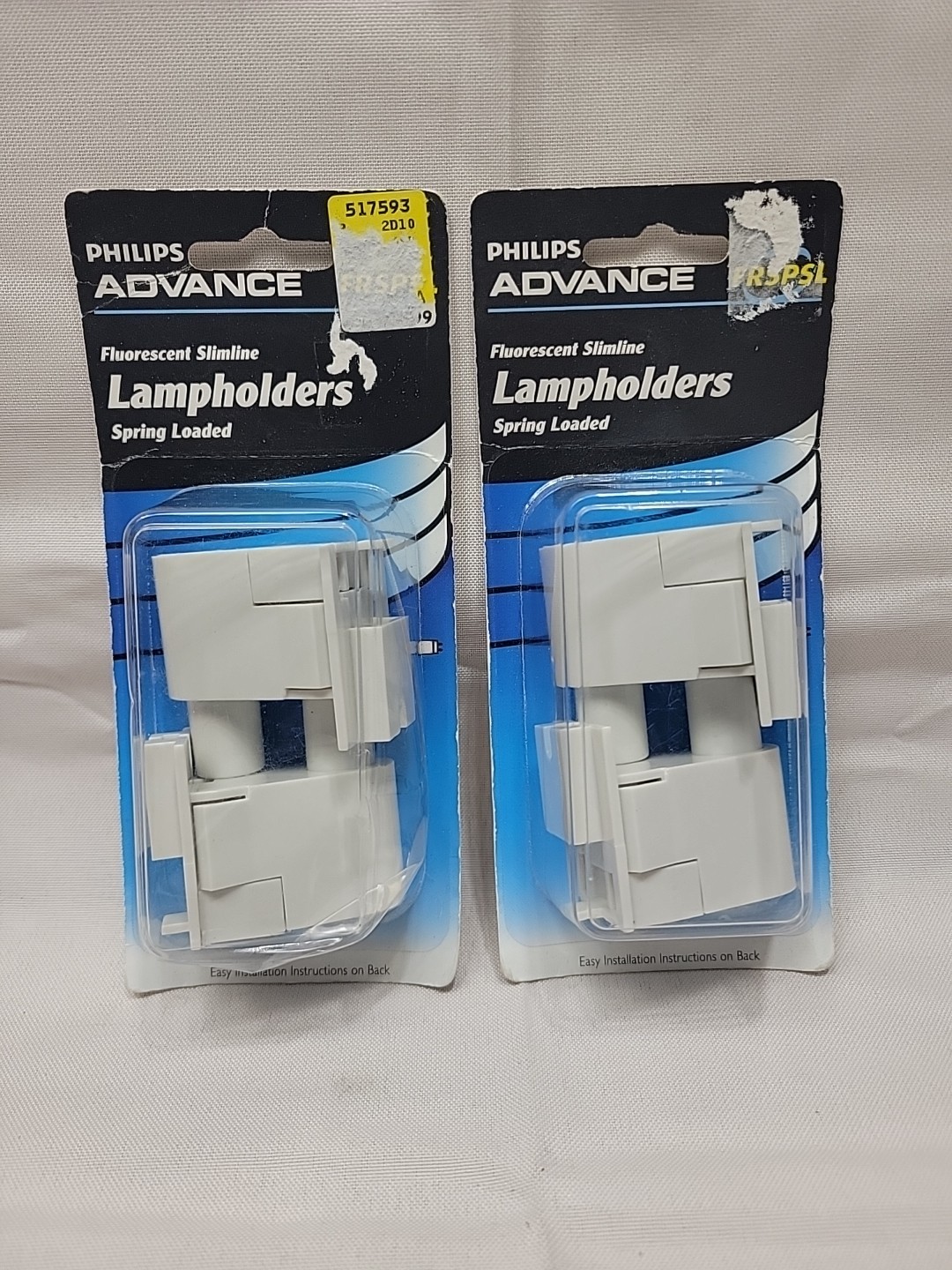 4-Pack Philips Advance Slimline Stationary Lampholders FRSPSL