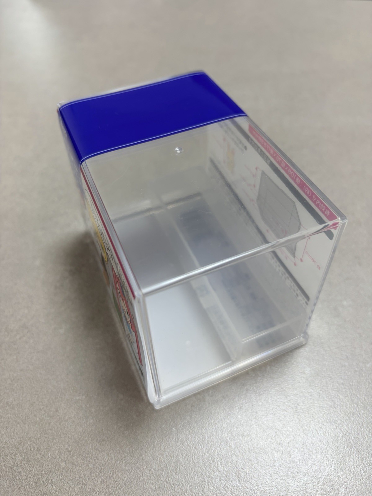 3x Inomata Mini Figure Display Case Clear Showcase Stackable Made in Japan