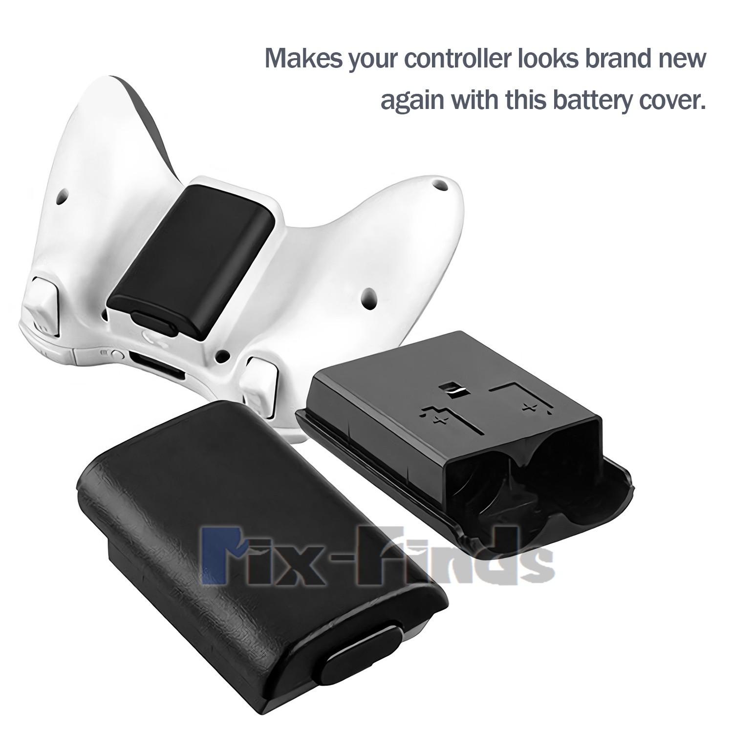 10 Packs AA Battery Back Cover Case Shell Pack For Xbox 360 Wireless Controller