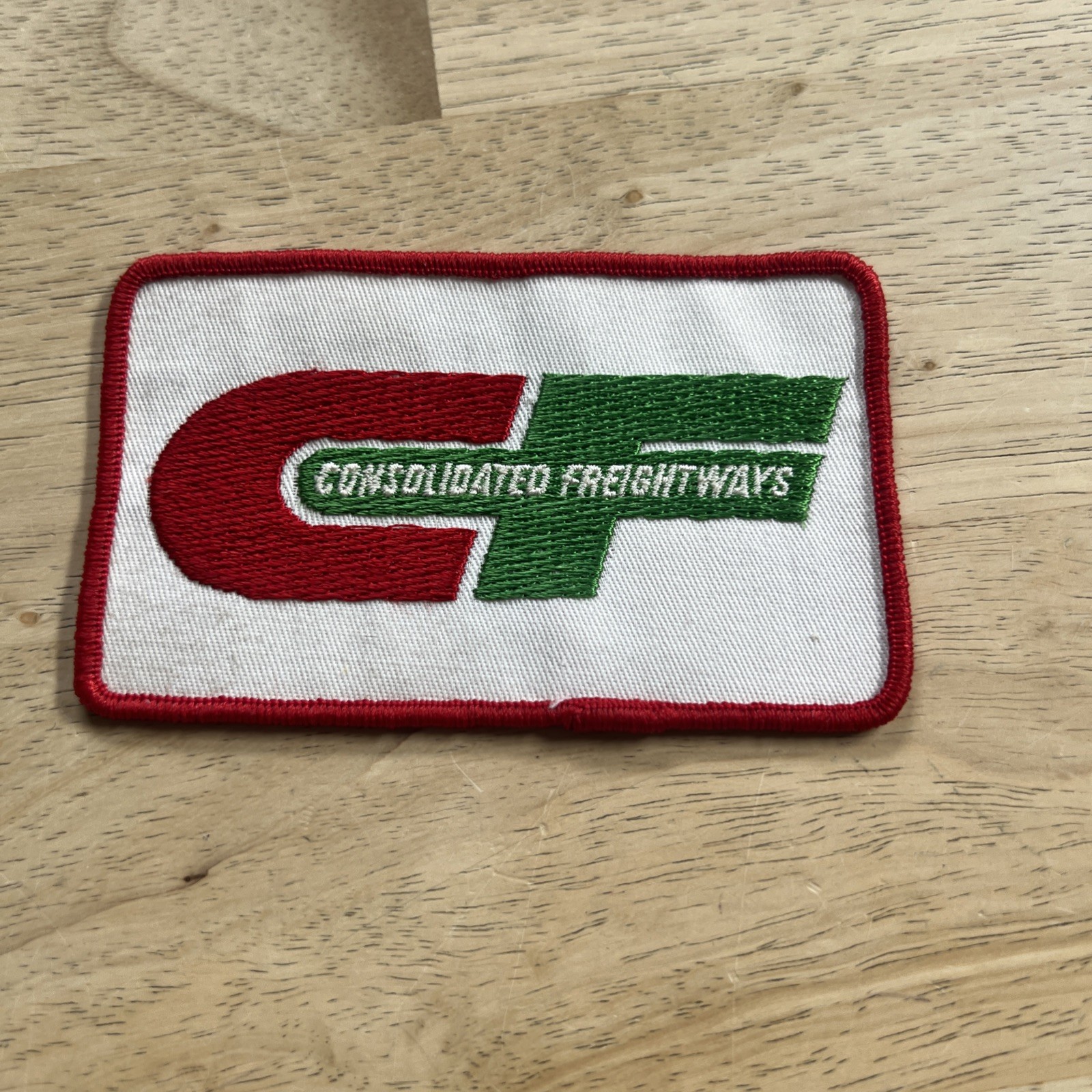 Consolidated Freighteays CF Trucking Embroidered 4.25 Inch Patch