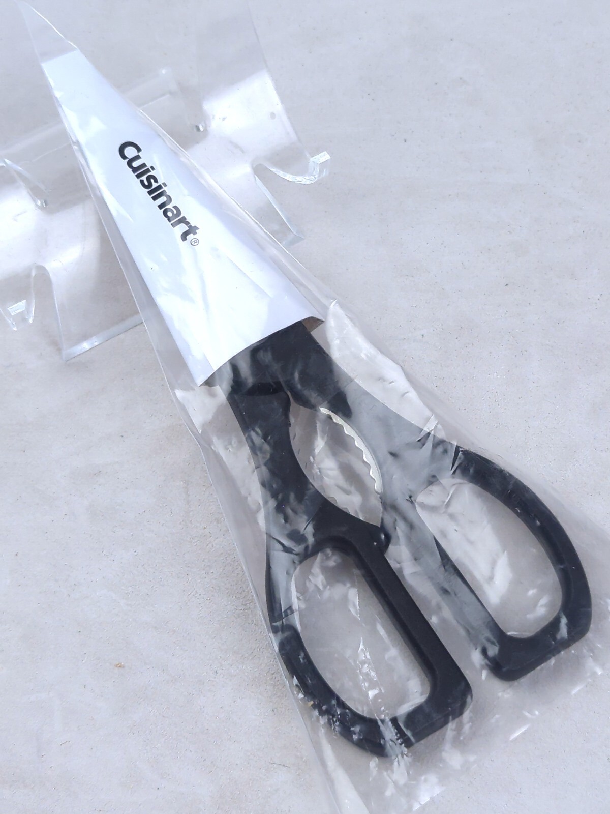 Cuisinart CLASSIC 8" KITCHEN SHEARS w/ STAINLESS Blade & BLACK Handle C77BTR15P