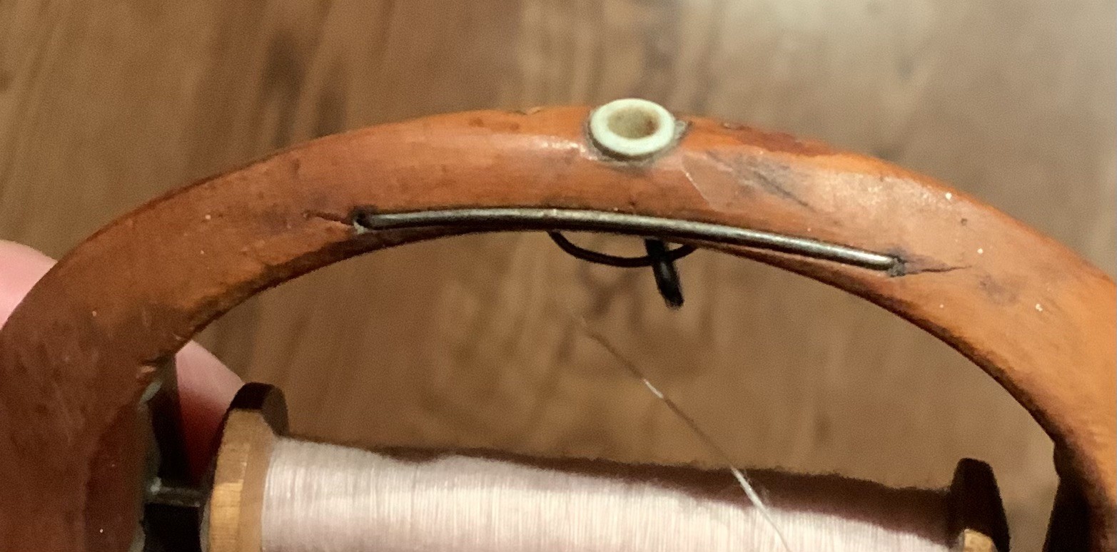 Antique Wood Weaving Shuttle
