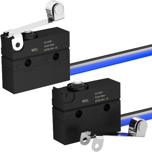 Micro Switch Lever Waterproof IP67 Sealed Roller Limit Switch SPDT 3 PIN