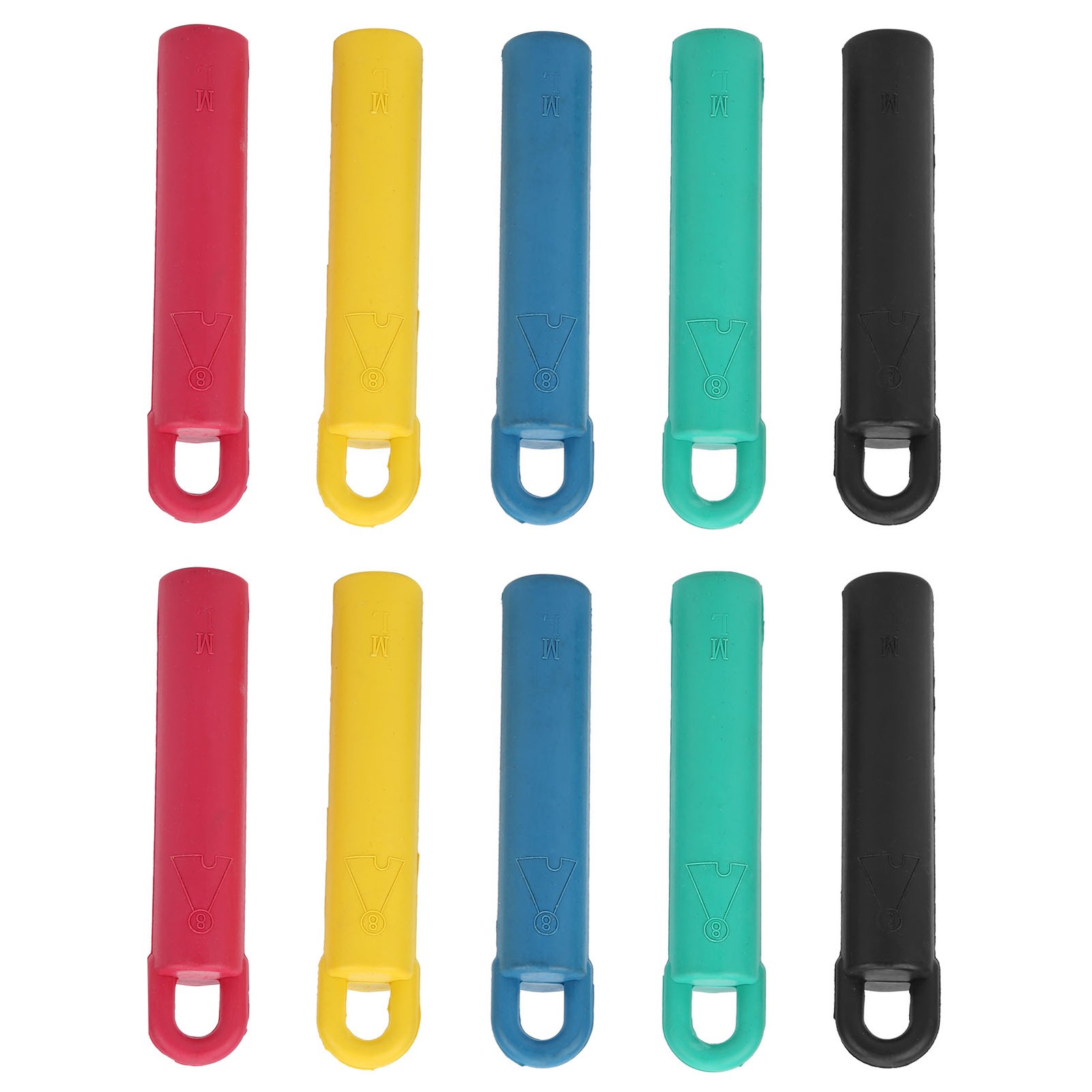 10 Pack Pool Stick Rubber Hanger Durable Storage Solution For Billiard Lovers