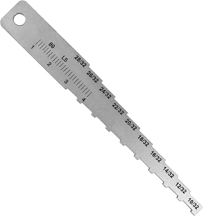 Brake Tech Tools Made in America Technician Gauge Pocket Labeled...