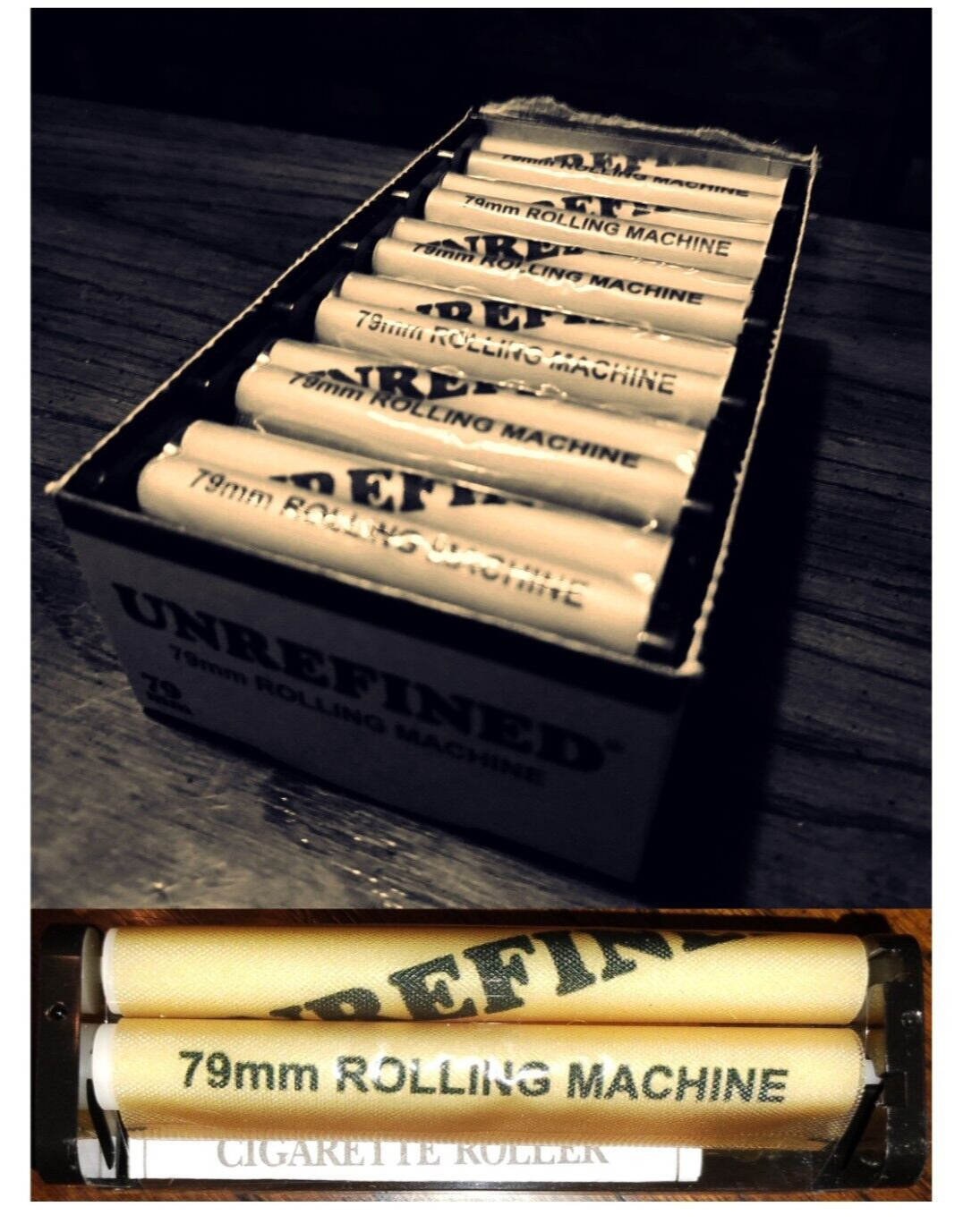 79mm Roller Machine by RAW Unrefuined LIMITED 1 1/4 Rolling Machine FREE SHPN