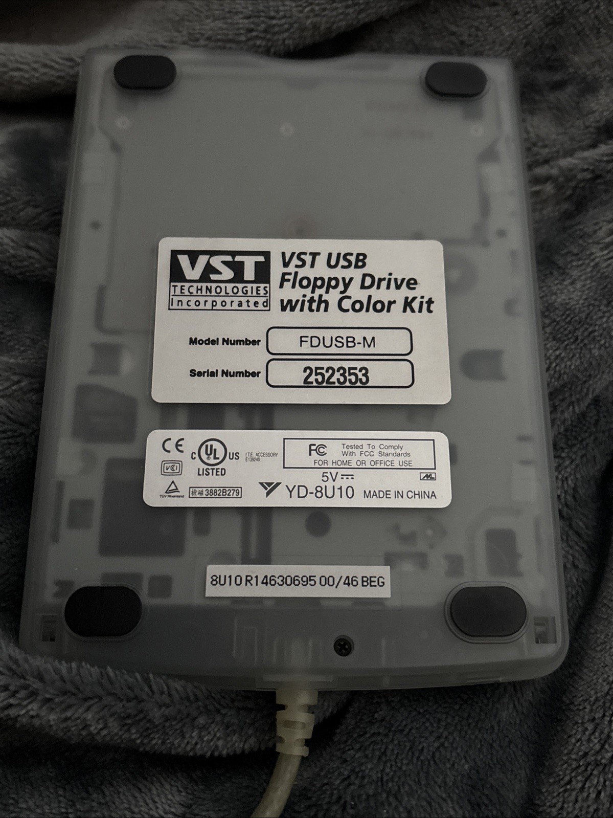 VST USB Floppy Drive with Color Kit