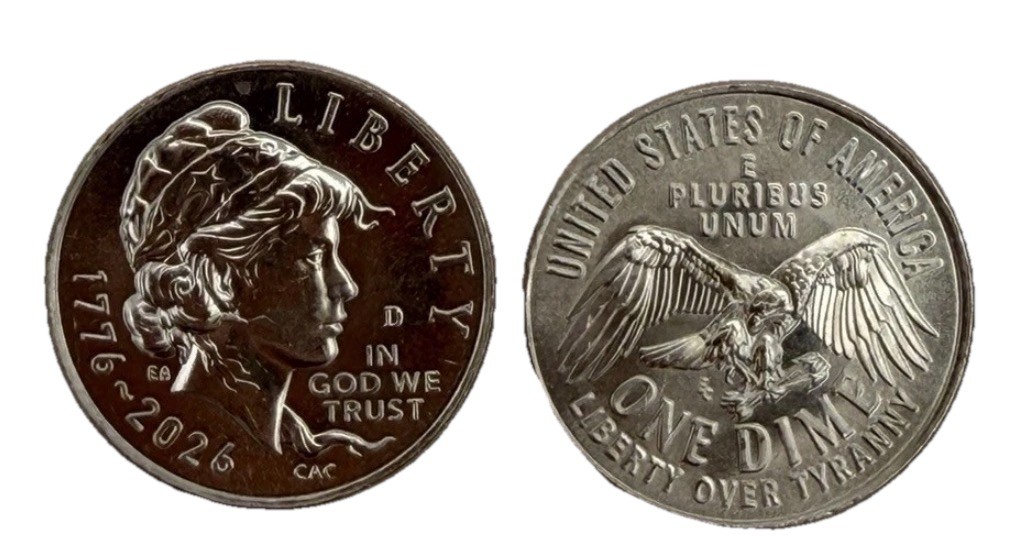2026 P & D Uncirculated Dime - IN HAND Ready To Ship!! 1776-2026 Look