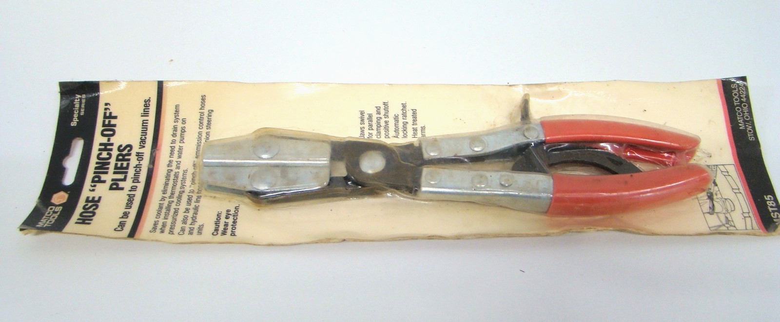 Matco Tools  Hose Pinch Off Pliers MST85 Automotive Tool - New Old Stock