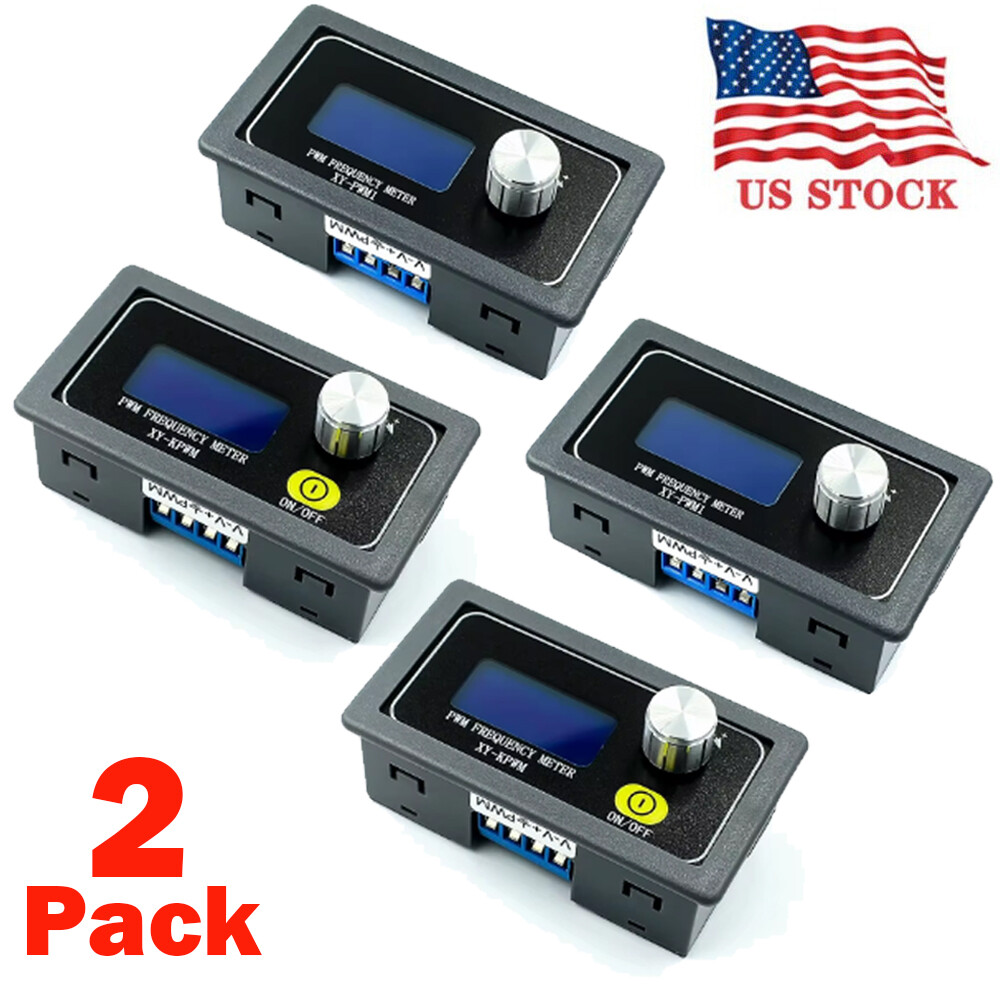 2x Adjustable PWM Pulse Frequency Duty Cycle Square Wave PWM1 Signal Generator F