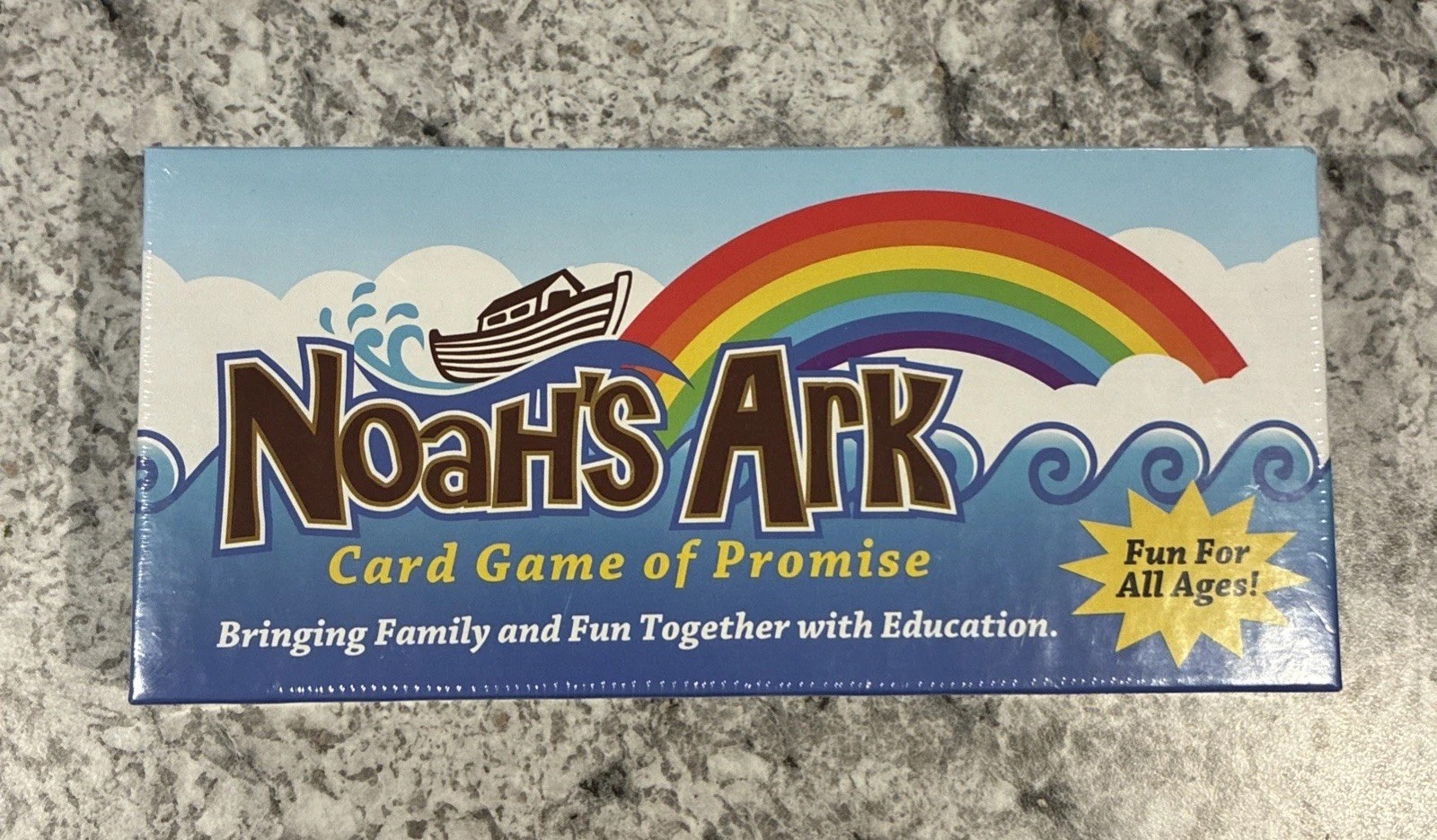 Noah's Ark Card Game Of Promise Family Learning Bible Facts Christian New Sealed