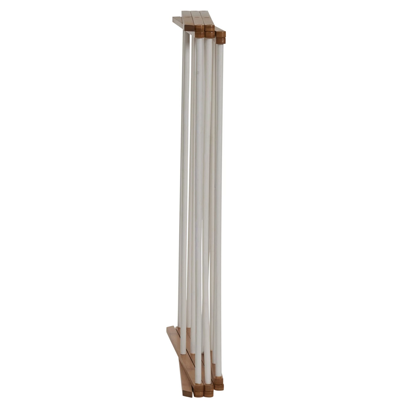 Bamboo Folding Clothes Drying Rack | White Finish, 11 Dowels & Flat Drying Sh...