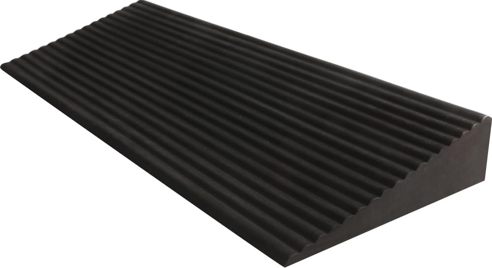 Large Slant Board Squat Wedge - Heel Elevated Squat Platform for Weightliftin...