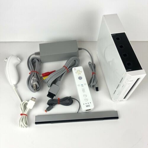 Nintendo Wii Gaming Console , White RVL-001(USA) in GREAT condition 🔥