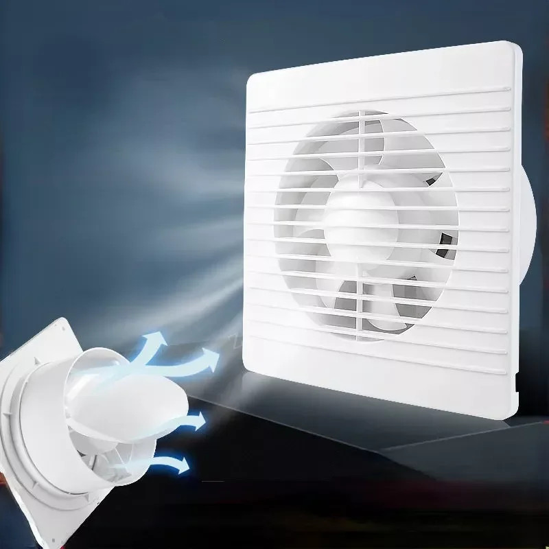 Powerful Quiet Wall Mounted Exhaust Fan for Bathroom Ventilation