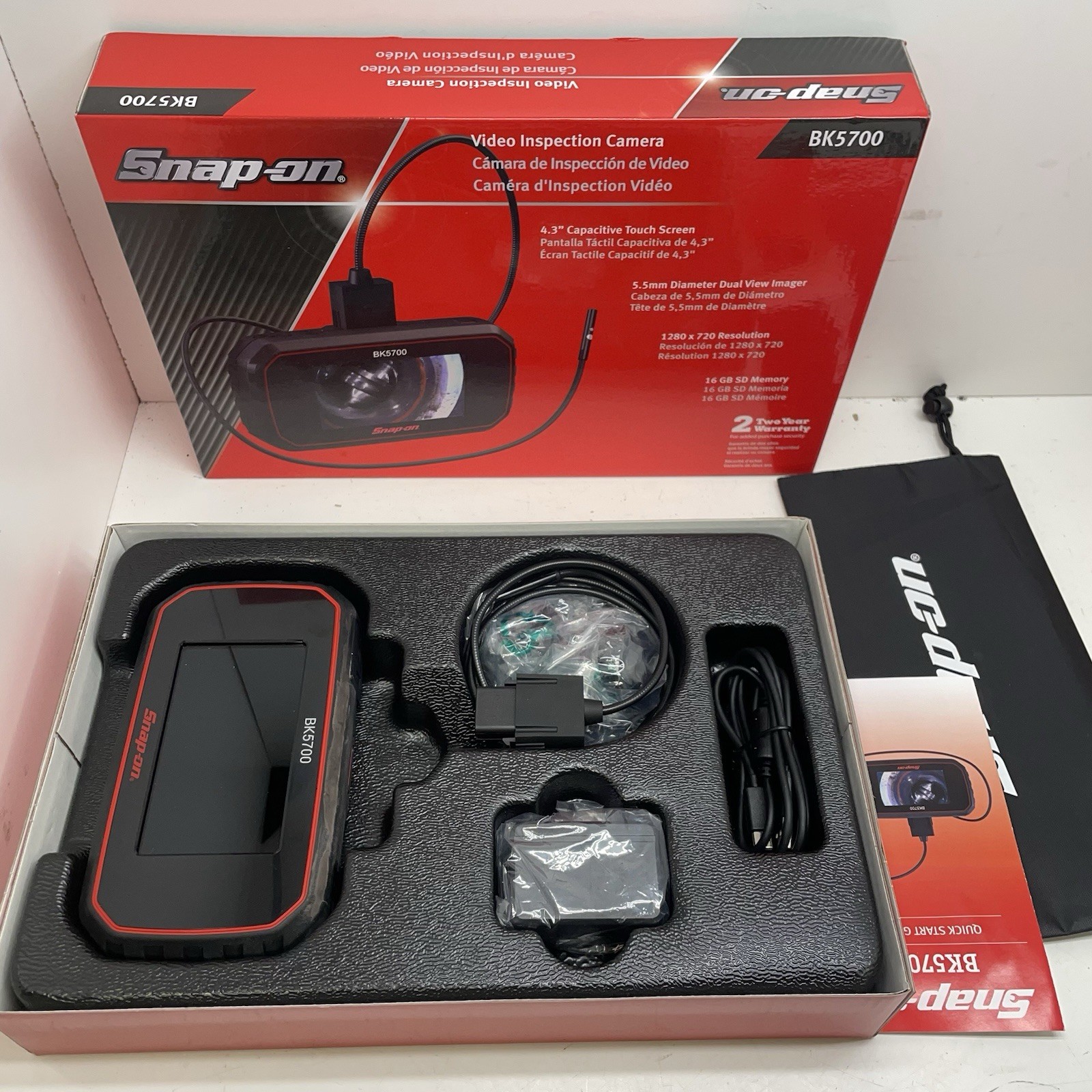 Snap on BK5700 Video Inspection Camera
