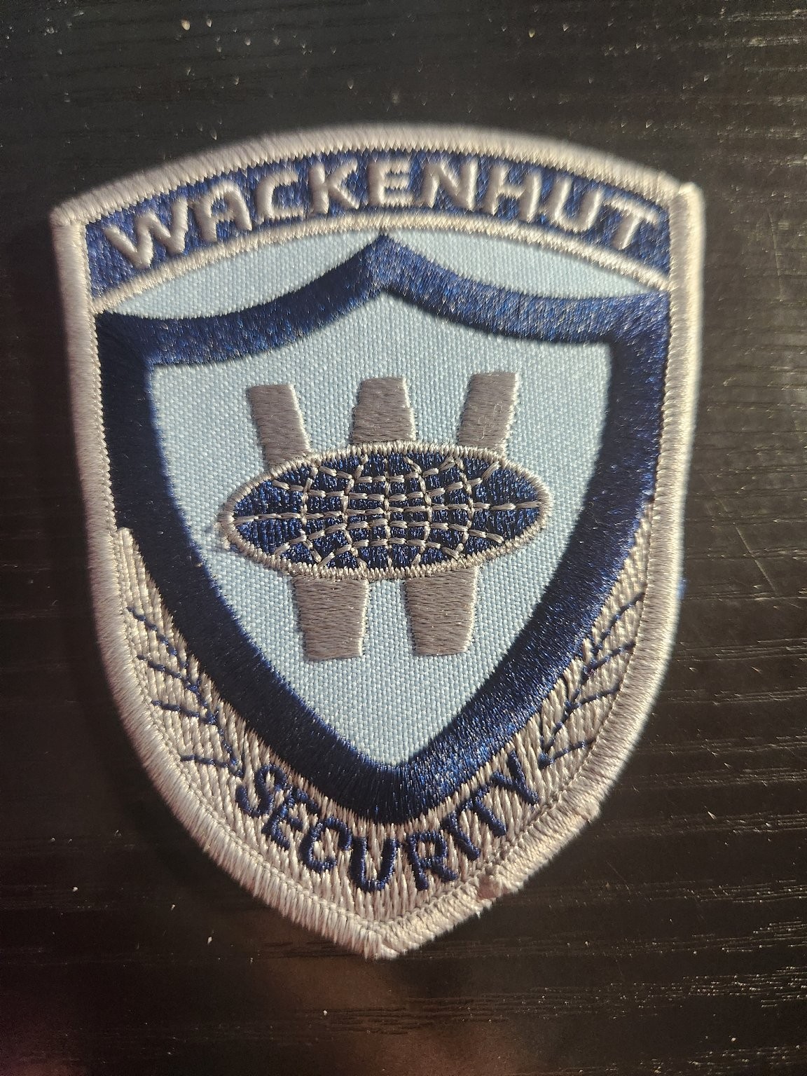 WACKENHUT SECURITY Embroidered Patch Shield Logo 3.75" Collectable Only