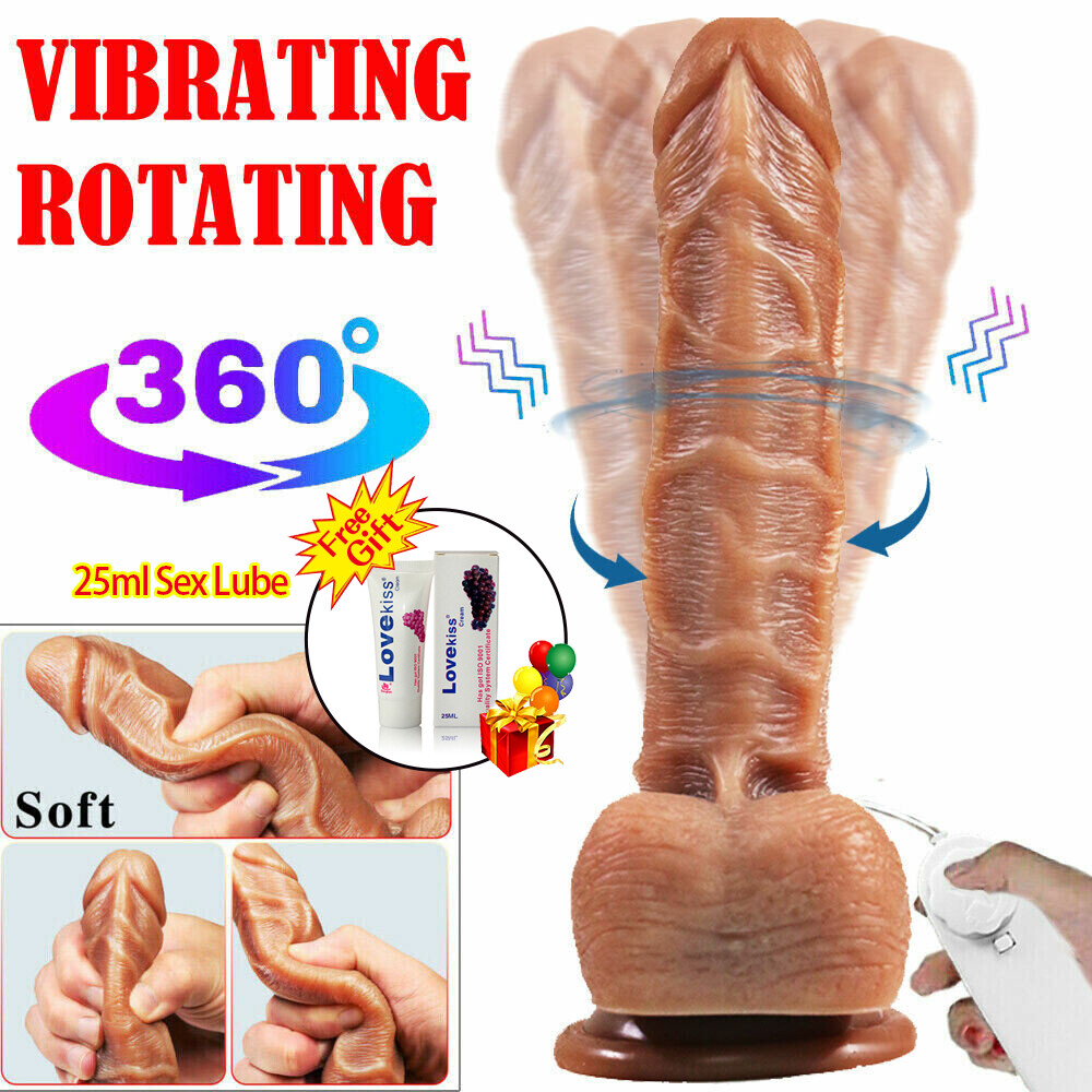 REALISTIC VIBRATOR SEX-TOYS FOR WOMEN G SPOT DILDO ADULT AUTOMATIC MEN HANDSFREE