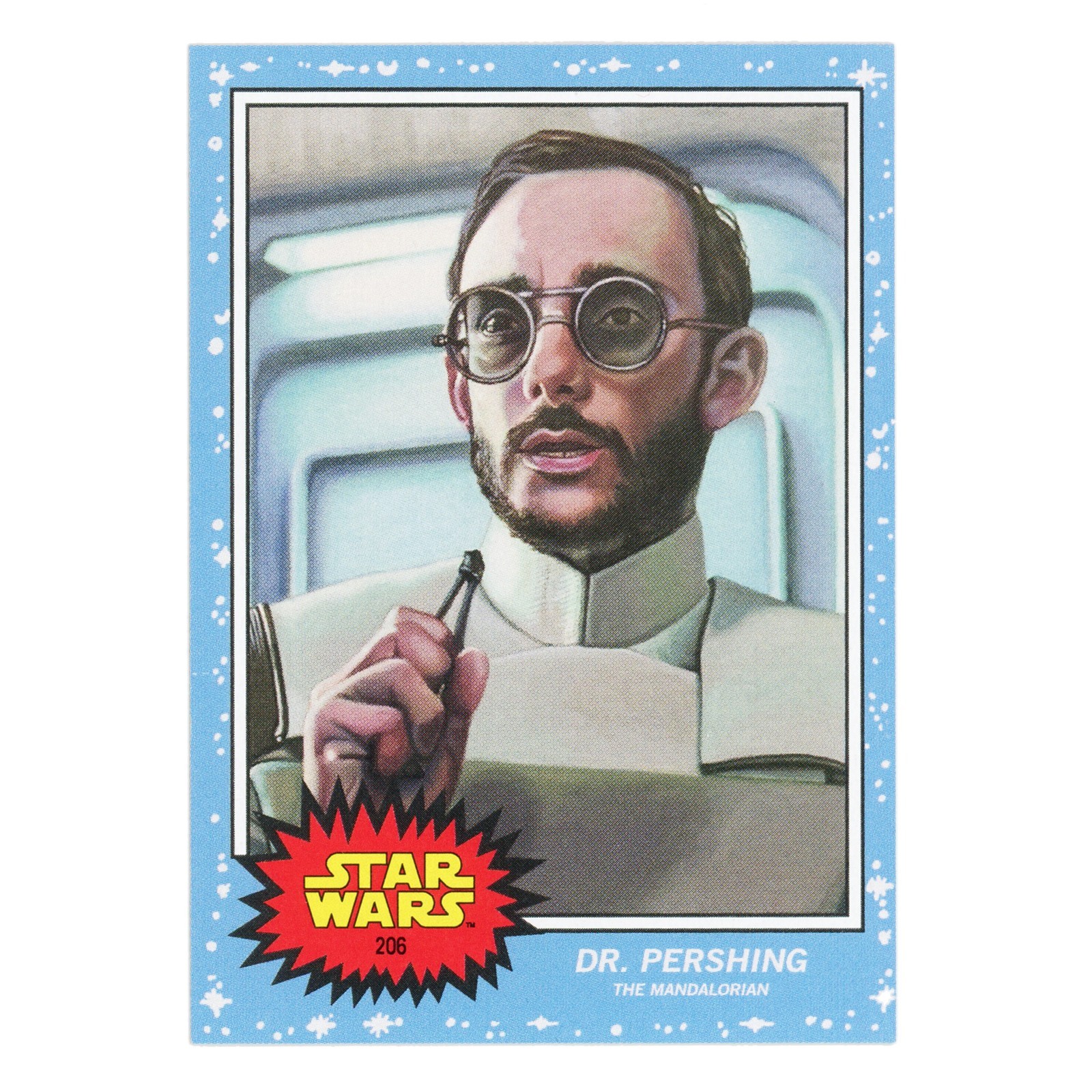 Dr. Pershing (The Mandalorian) ~ Topps Star Wars Living Set Card #206