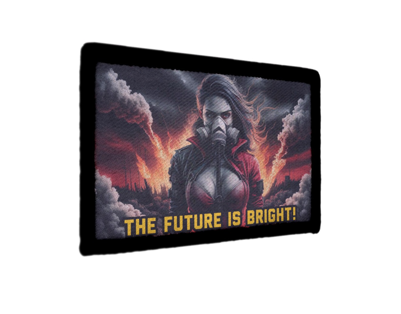 Future Is Bright Nuclear War Explositon Patch Sew on [sub]