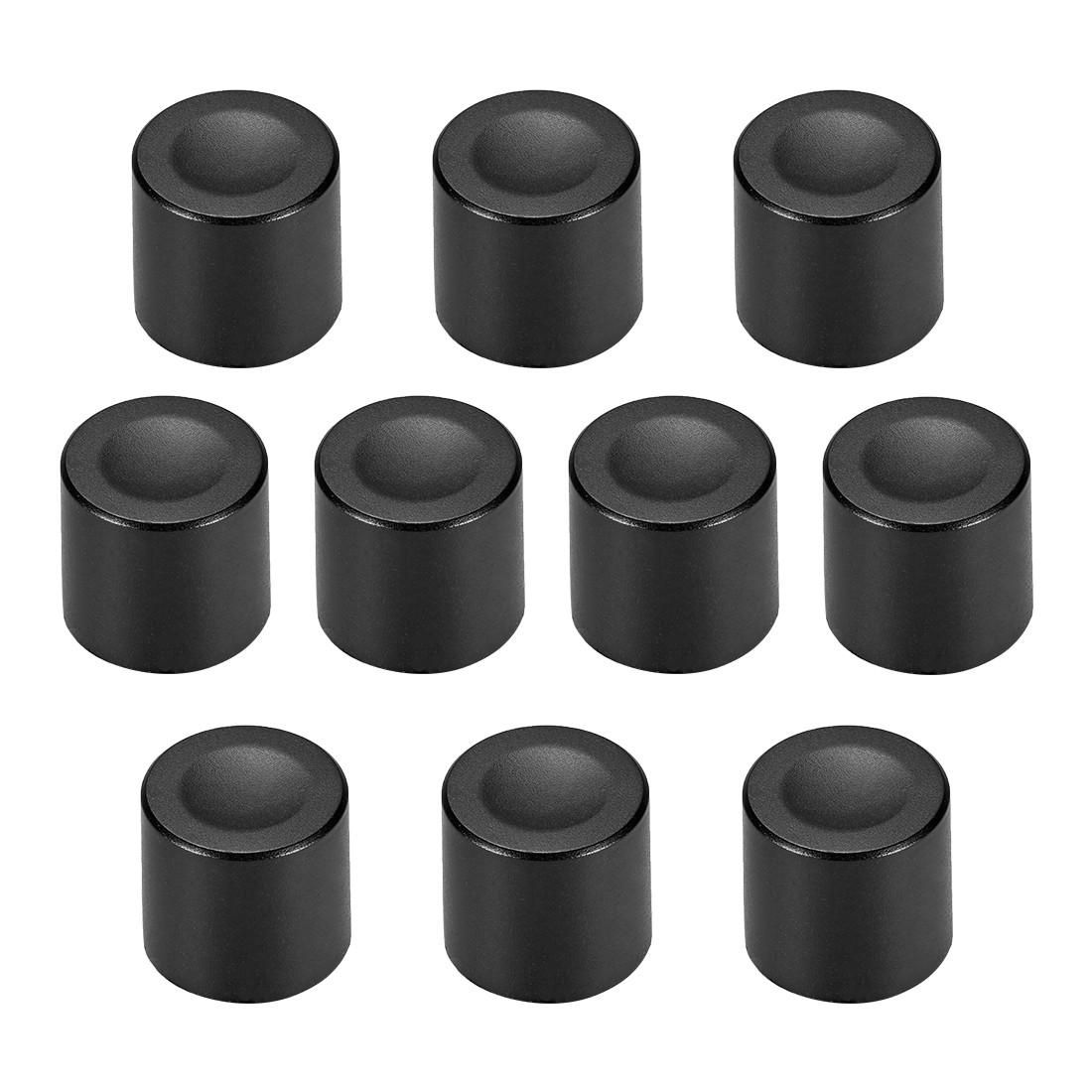 10X 6mm Potentiometer Control Knobs fit Electric Guitar,Knobs Black