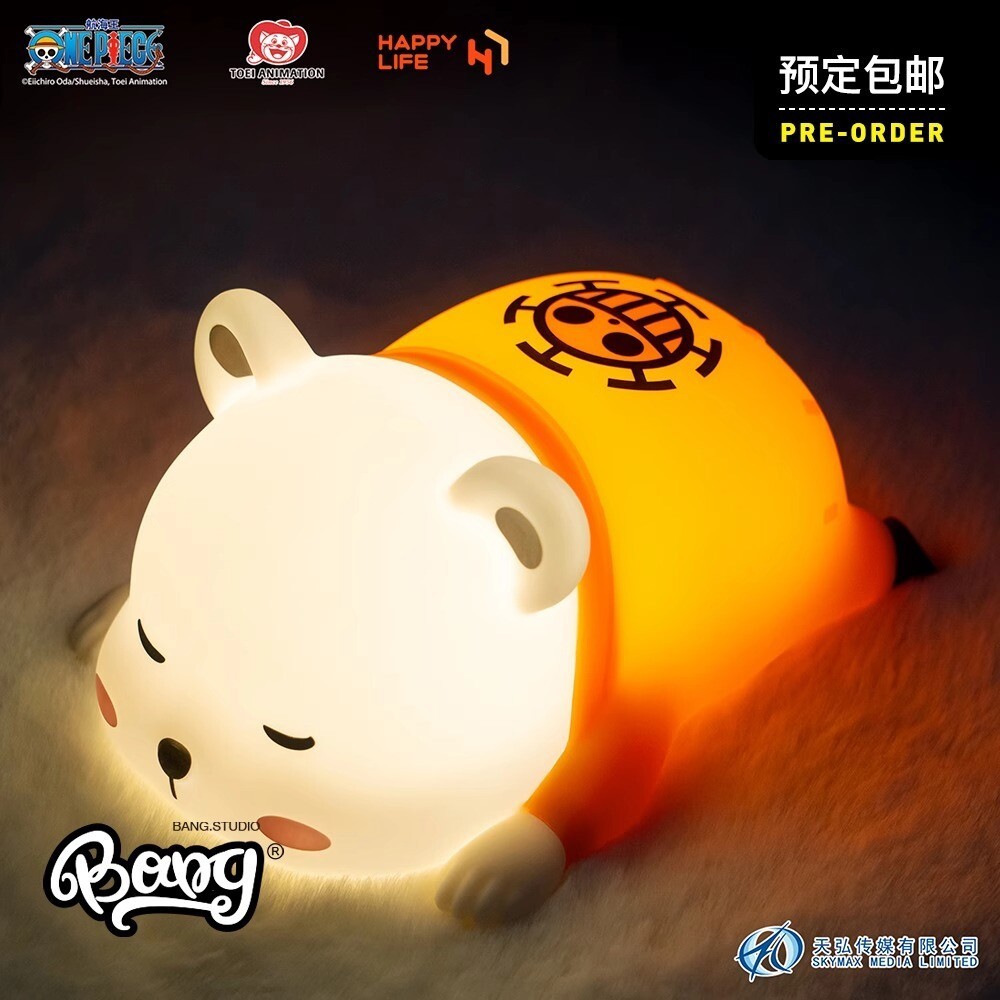 ONE PIECE Bepo Night Light 3D Lamp Home Anime Lighting Ornament Collect Gift