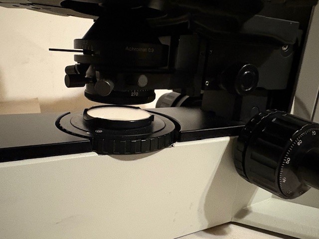 Olympus BX40 POL Polarizing Trinocular Microscope Full Wave Plate