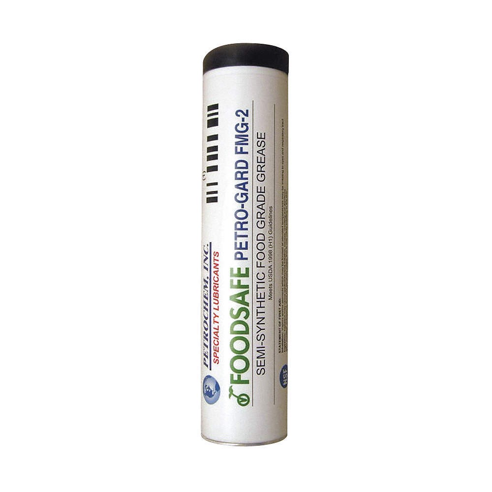 PETROCHEM FOODSAFE PETRO-GARD FMG-2 Multipurpose Grse,FMG-2,Cartridge,14oz 3NLK5