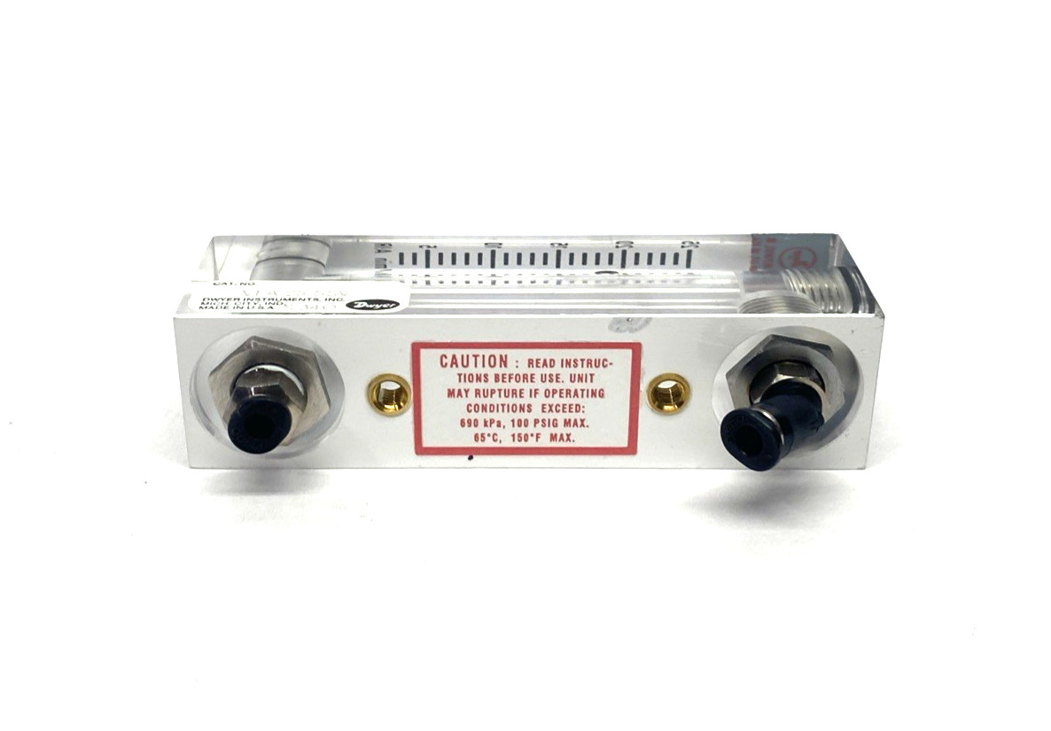 Dwyer VFA-25-SSV Flowmeter 3-25 LPM Air