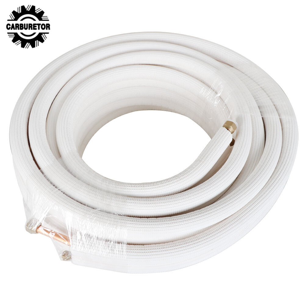 50 Feet Install Kit White For Mini Split Heat Pump Systems 1/4" - 1/2" Dia.