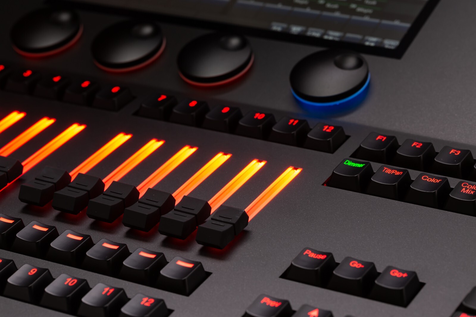 2048 Channel DMX512 Lighting Console Code Victory 5 DMX Controller +Touch Screen
