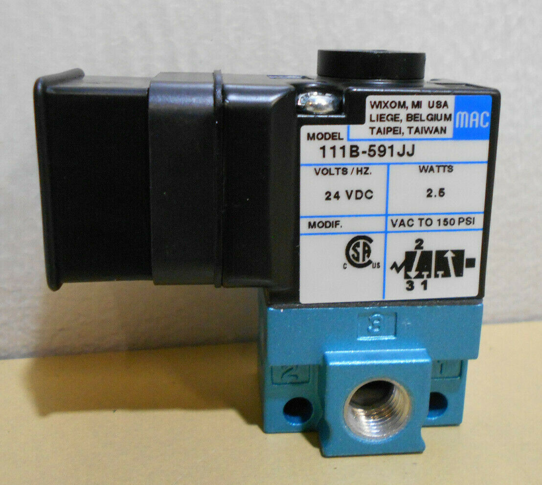 Mac 111B-591JJ Solenoid Valve