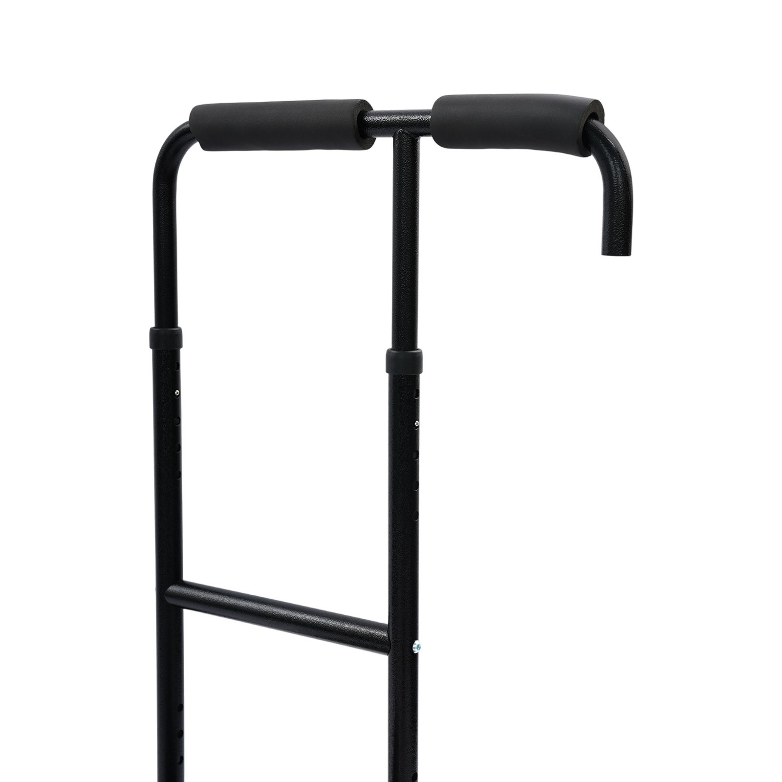 Floor Standing Step Stool Adult Ramp with Handrail Metal Stepping Stool New