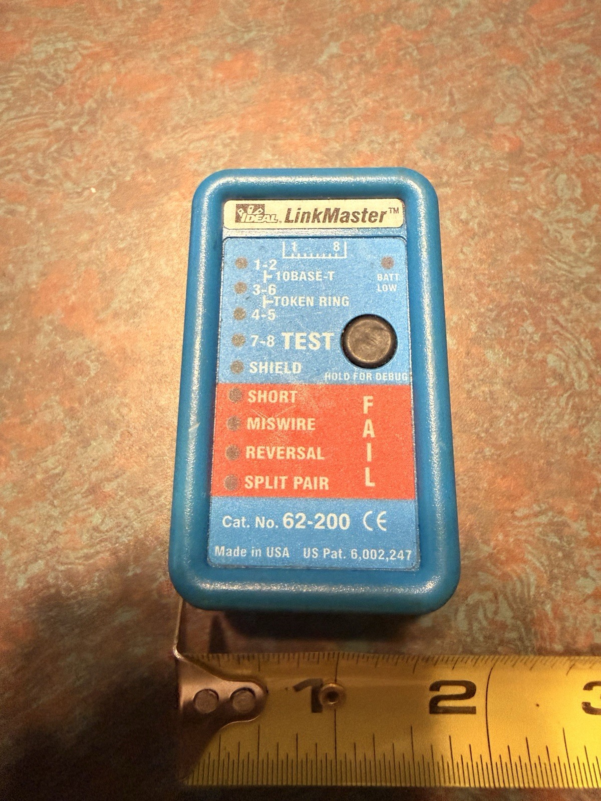 Ideal 62-200 LinkMaster RJ45 Without Remote