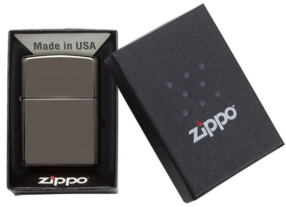 Zippo Windproof Black Ice Lighter, # 150, New In Box