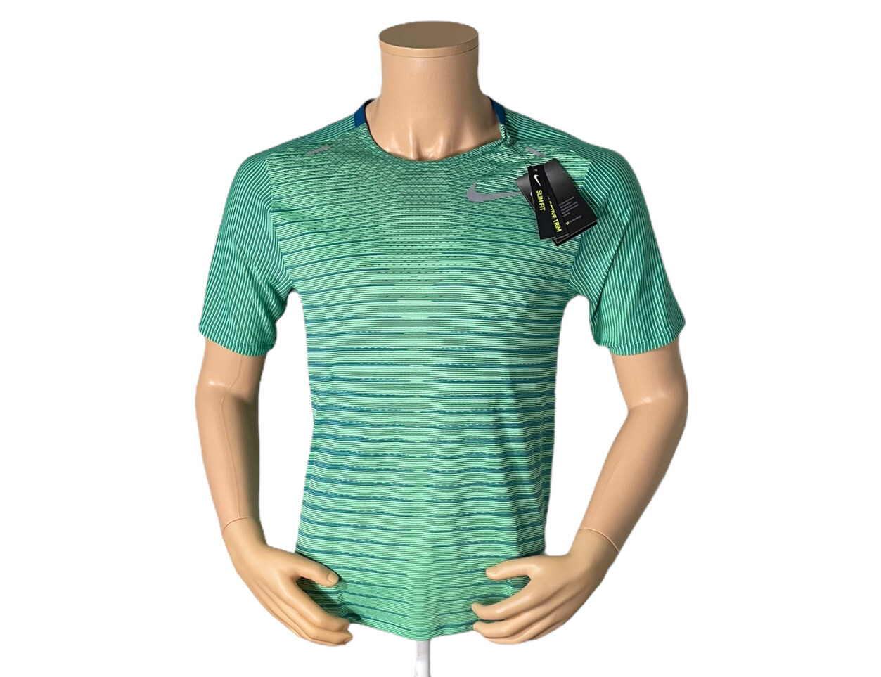 NIKE Men's Rise 365 Future Fast Slim Fit Running Top CU6056-301 NEW NWT XL